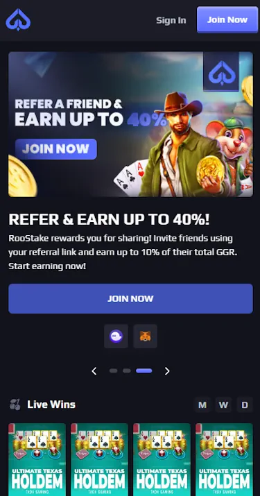 RooStake Casino